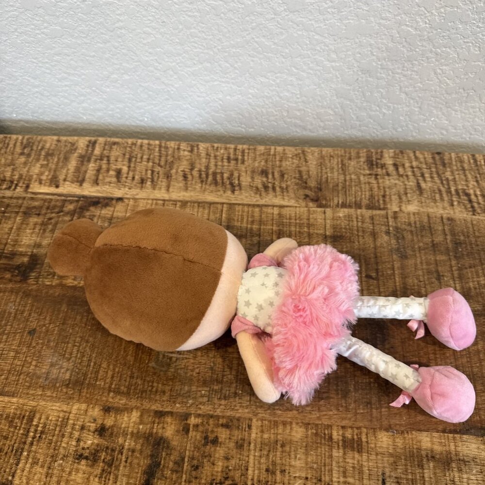 Spark Create Imagine BALLERINA Brunette Princess Pink White 13" Soft Plush Doll - Picture 4 of 7